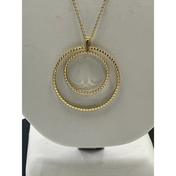 Gorjana Signed Designer Bali Gold Plated Long Pendant Adjustable Necklace‎ - Picture 4 of 7
